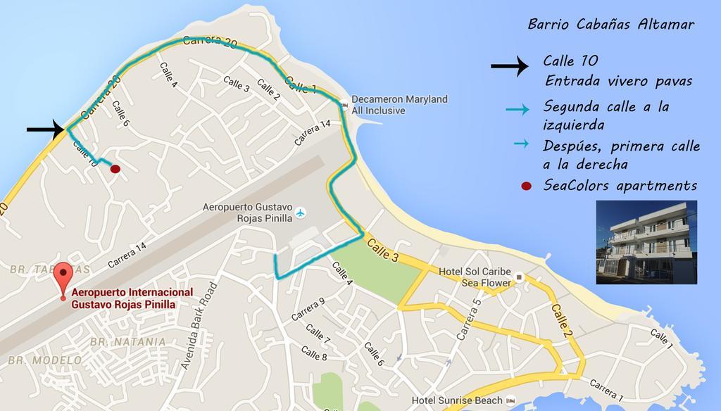 Sea Colors Apartments ซานอันเดรส ภายนอก รูปภาพ